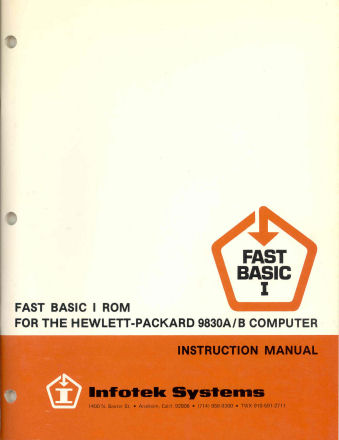 Infotek Fast Basic I Manual0202